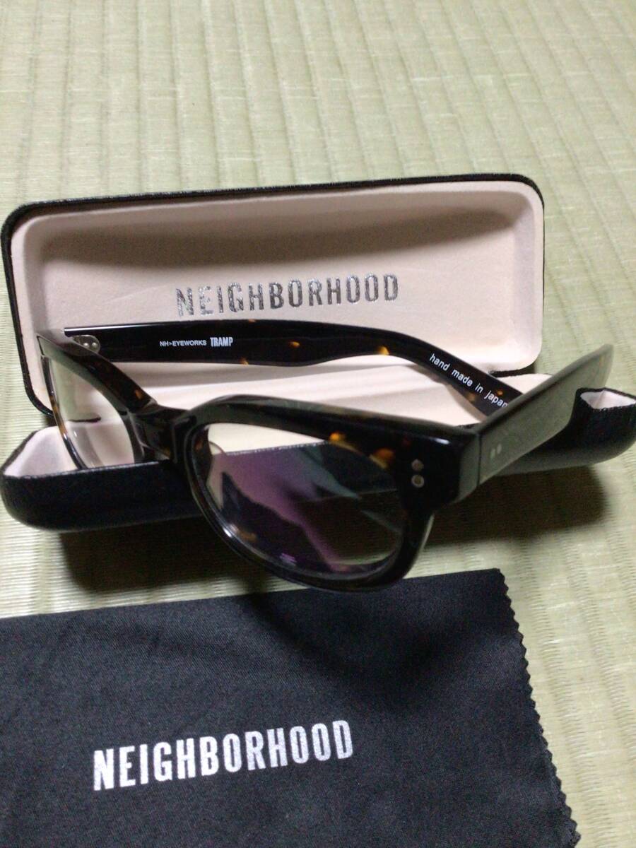 EFFECTOR × NEIGHBORHOOD エフェクター × ネイバーフッド ( used 美品 ) トランプ TRAMP 眼鏡 メガネ サングラスの画像4