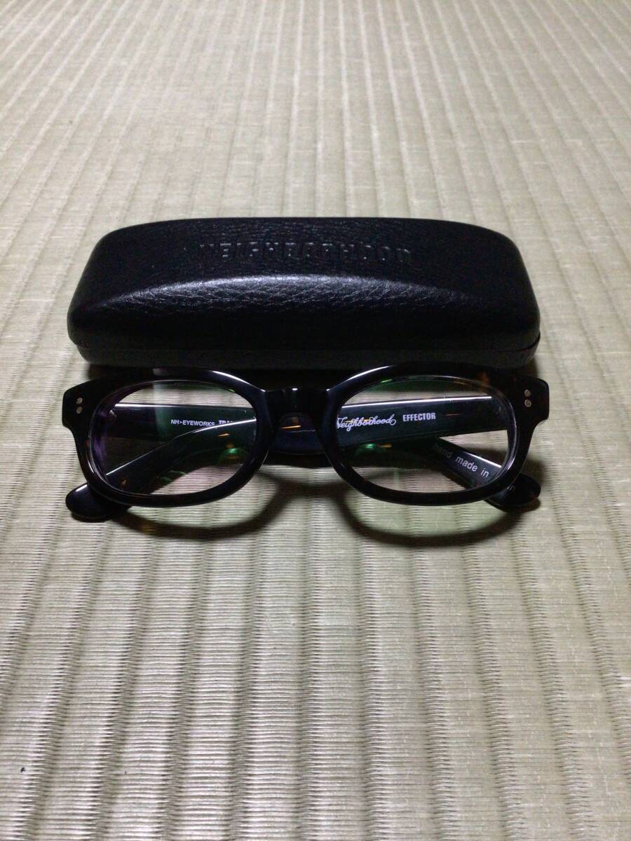 EFFECTOR × NEIGHBORHOOD エフェクター × ネイバーフッド ( used 美品 ) トランプ TRAMP 眼鏡 メガネ サングラスの画像10