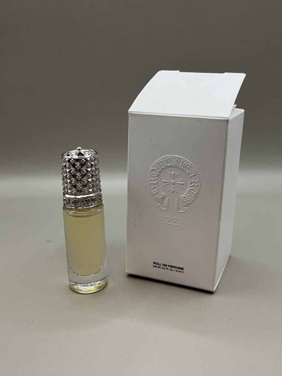 正規未使用 クロムハーツ ロールオンパフューム +22+ 6ml フランス製/香水 クロス セメタリー