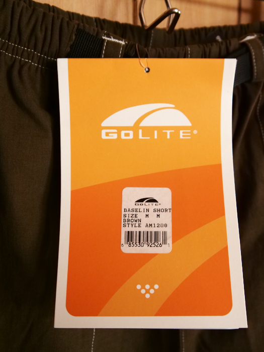 GOLITE BASELIN SHORT size:M 【未使用品】_画像4