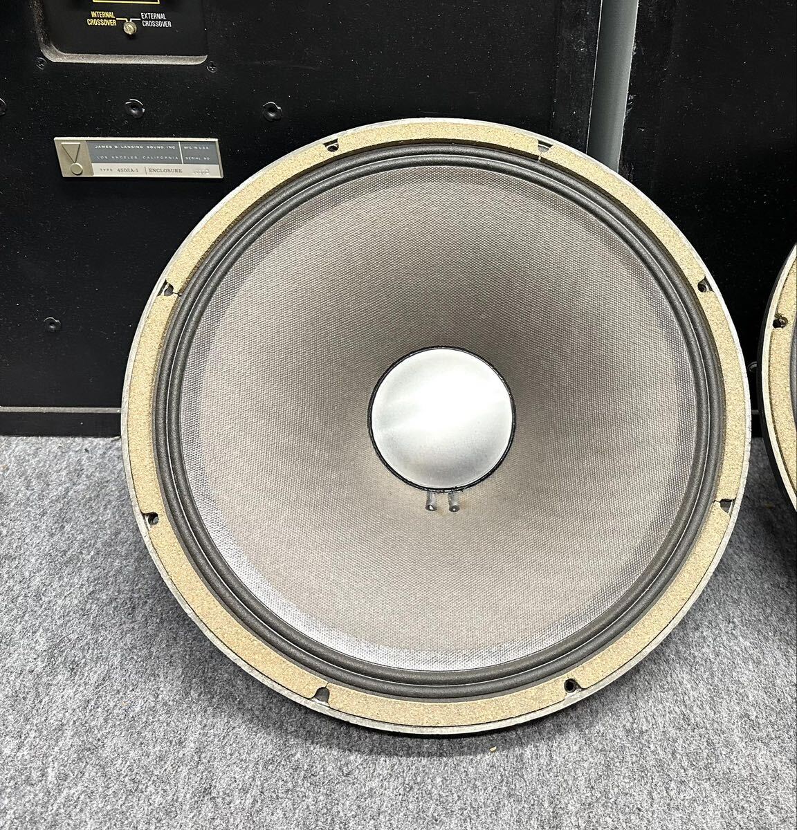 JBL D130 アルニコ ユニットペア 。(動作良好)(美品)