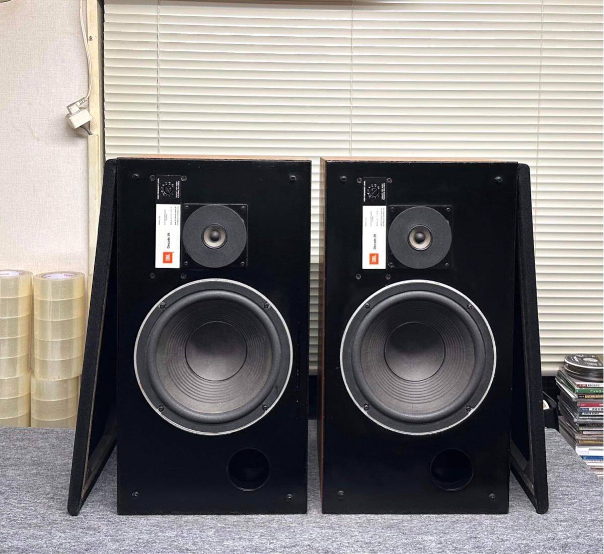 JBL L26 DECADE スピーカーペア。動作品(新しいウレタンエッジ交換済み)