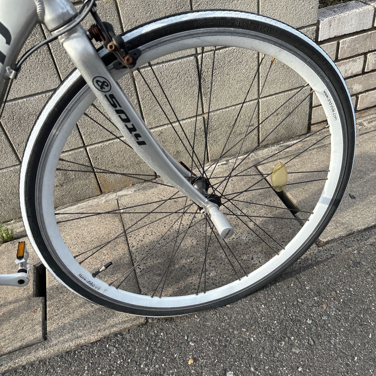 a.n.design works　5014　ロードバイク　SHIMANO　タイヤ／700×32C【中古現状品】_画像6