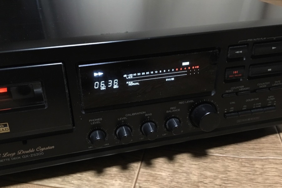 ◆カセットデッキ◆A&D(赤井電機) GX-Z5300 ジャンク現状品◆_早送りOK