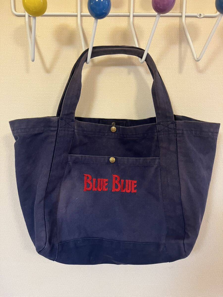 b lube Roo Hollywood Ranch Market большая сумка темно-синий индиго парусина сумка 