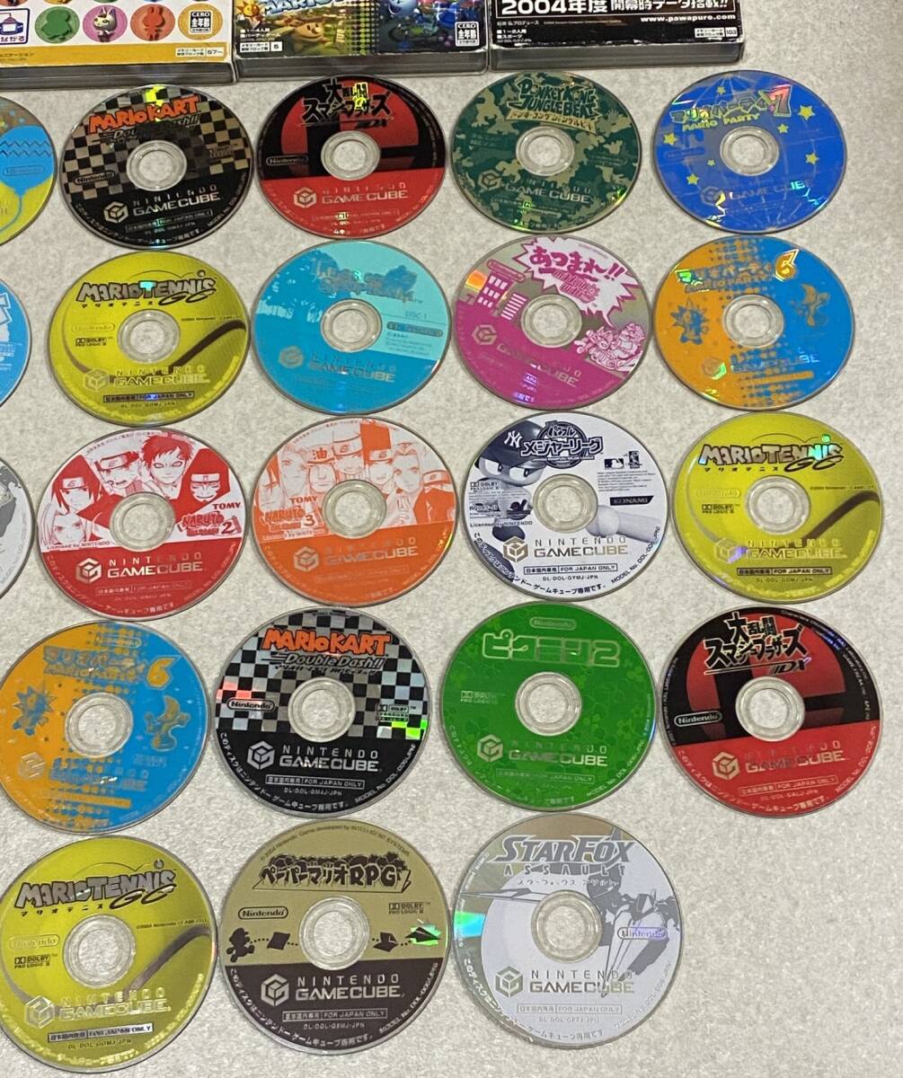 GC ゲームキューブ ソフト 36枚セット（箱説明書付き8枚＋ディスクのみ28枚） / ジャンク品 任天堂 Nintendoの画像4