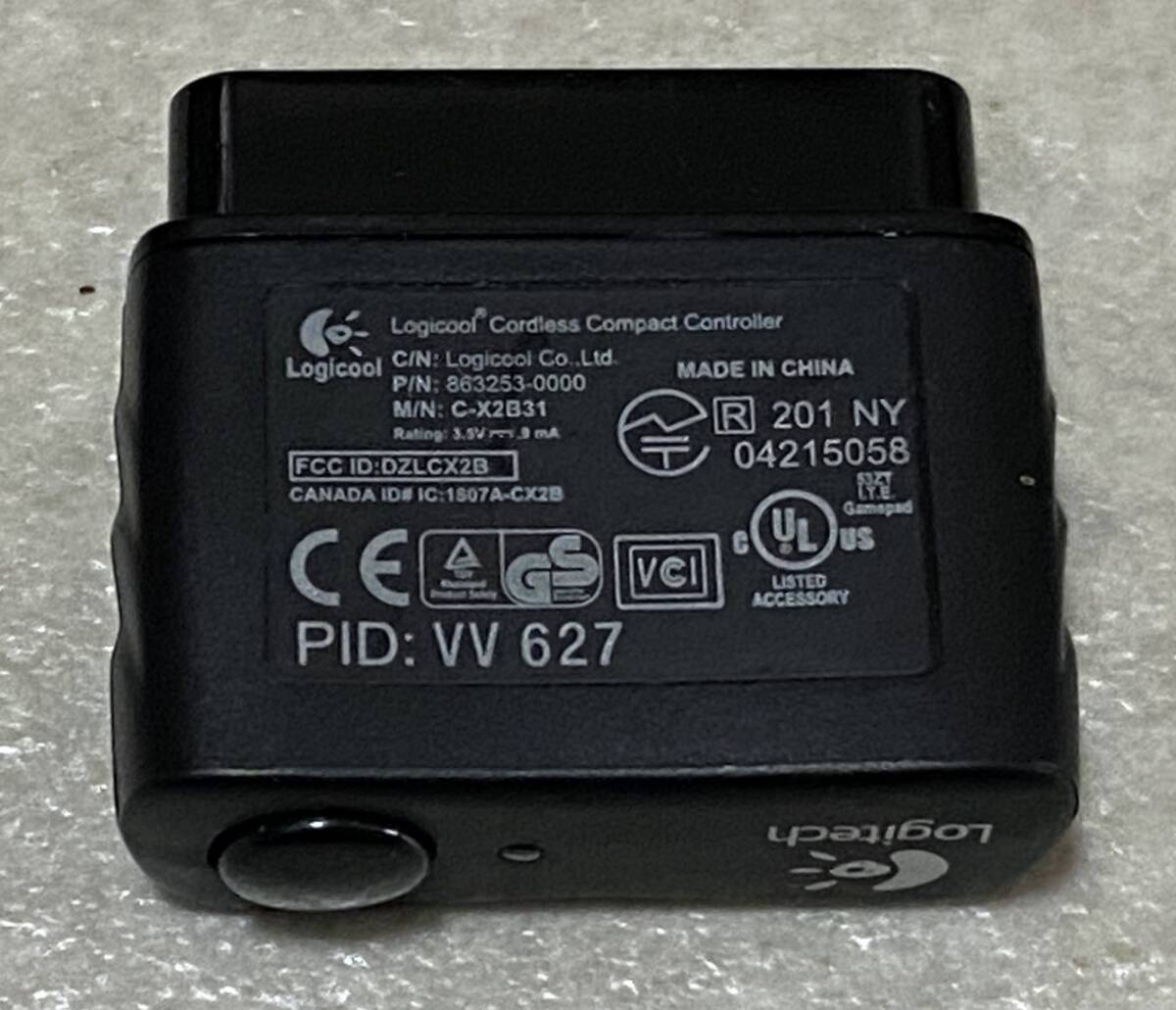 ロジクール PS2用 ワイヤレスコントローラー ブラック G-X2D11 レシーバー有 / 簡易動作確認済み Logicool_画像4