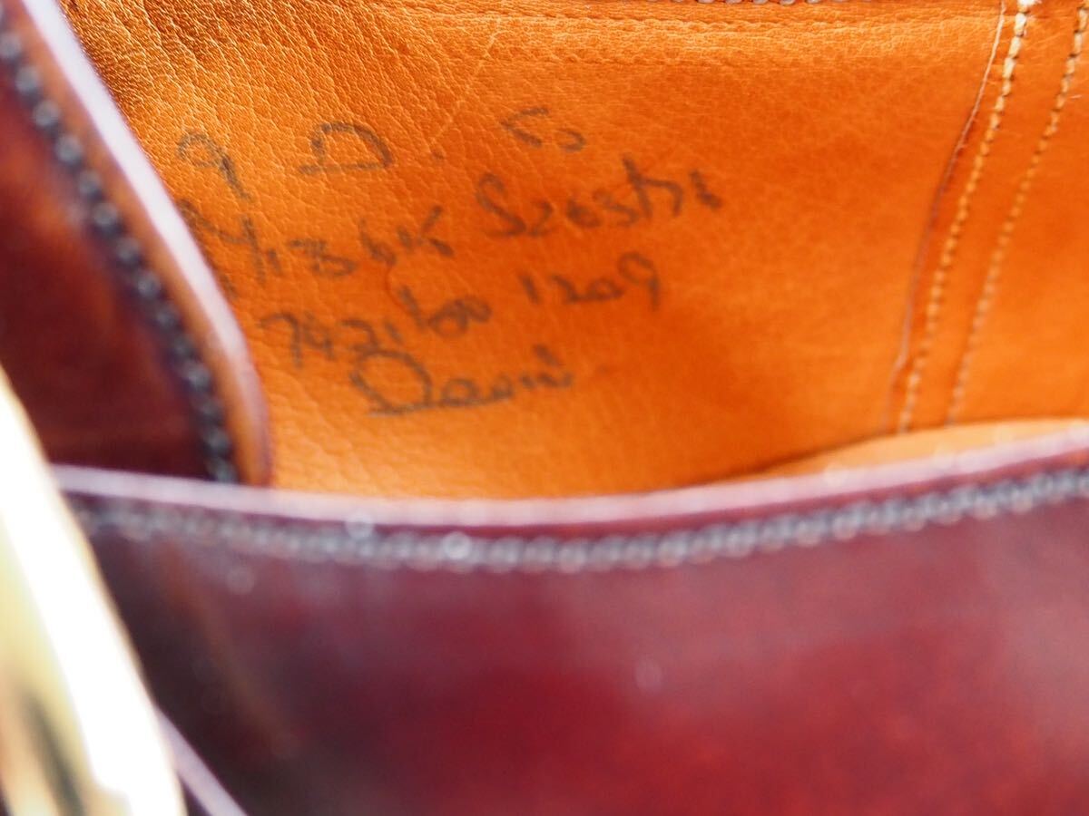 80s Alan McAfee Monk strap shoesアランマカフィーモンクスラップシューズ チャーチ製の画像8
