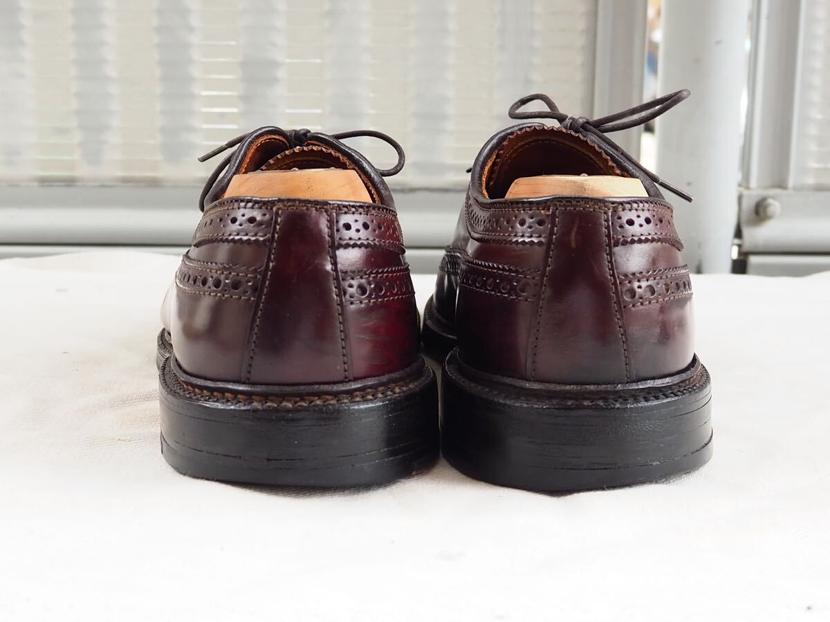 Alden 975 Cordovan Long Wing Bluche オールデン コードバン Alden 975 Cordovan Long Wing Bluche オールデン コードバン