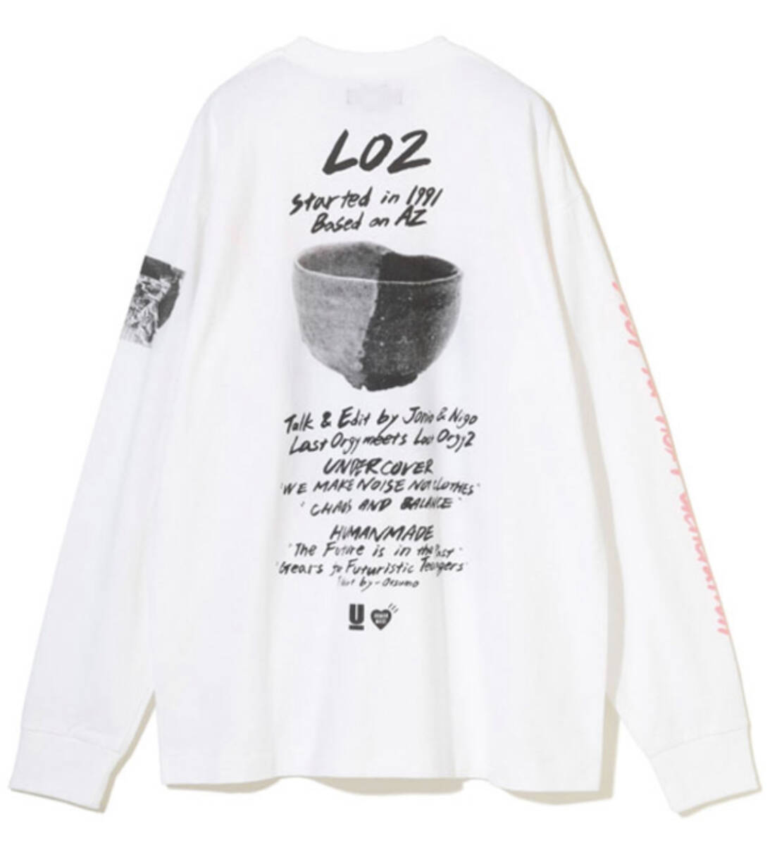 HUMAN MADE UNDERCOVER LAST ORGY2 long sleeve T-SHIRT ヒューマン メイド アンダーカバー ラストオージー 長袖Tシャツ 新品未使用 即決の画像2