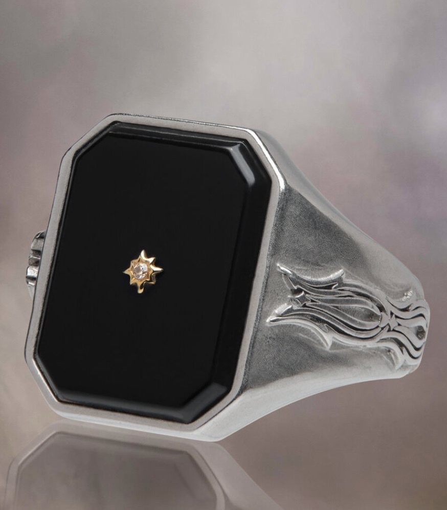 MAISON MARGIELA ring メゾンマルジェラ エナメル シグネット MAISON MARGIELA ring メゾンマルジェラ エナメル シグネット