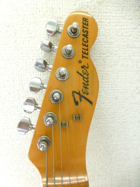 【35426】◆楽器 ギター FENDER/フェンダー TELECASTER/テレキャスタ エレキギター JAPAN 現状品◆の画像6