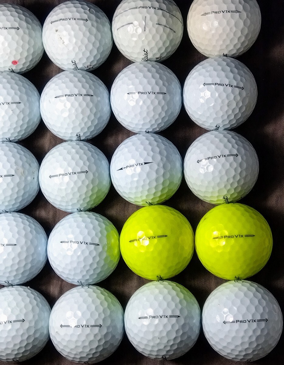 ◆Titleistロストボール◆大人気の タイトリスト PROV1x 合計20個セット いかがですか？の画像4