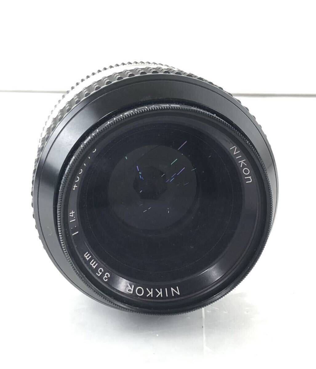 【SR290】Nikon ニコン カメラレンズ NIKKOR 35㎜ 1:1.4 403773 レンズ LENS 大口径レンズ 一眼レフ カメラ camera ソフトケース付きの画像2