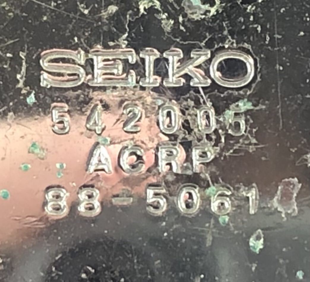 【SA3】稼動品 SEIKO セイコー ストップウォッチ ACRP.88-5061 手巻き アナログ ラウンド ホワイト文字盤 アンティーク 箱付き の画像9