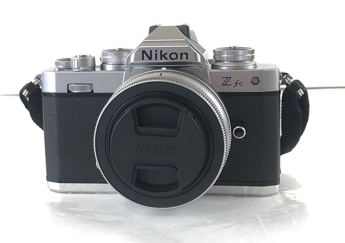 【SKT4858】通電OK Nikon ニコン Z fc デジタルカメラ NIKKOR Z DX 16-50㎜ 1:3.5-6.6 VR φ46 レンズ 箱 付属品付きの画像1