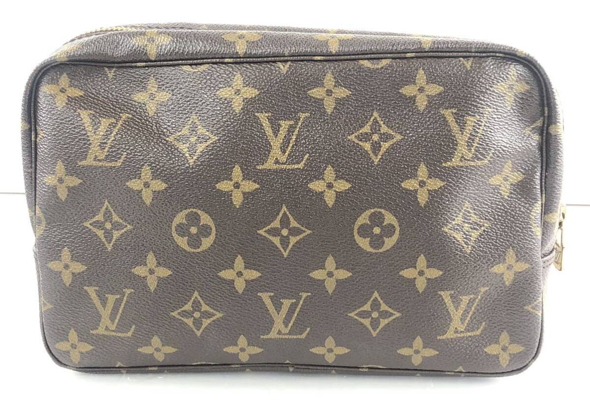 【STK4859】LOUISVUITTON ルイヴィトン モノグラム トゥルーストワレット23 クラッチバッグ セカンドバッグ ブラウン系 TH8902 バッグ_画像3