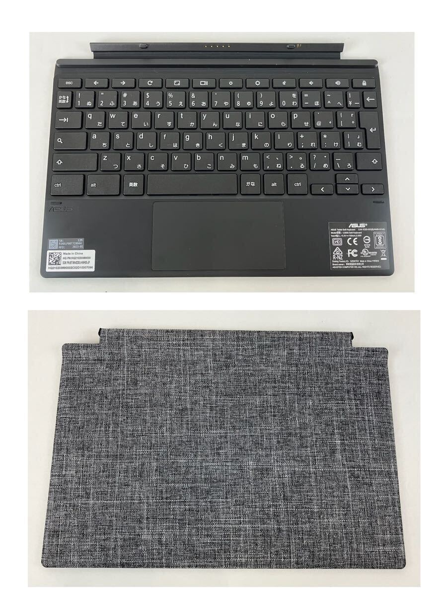 【SR299】 通電OK ASUSエイスースChromeBook クロームブック CM3000DV 4GB 128GB 10.5インチ タッチパネル 日本語キーボード ブラック 箱付の画像6