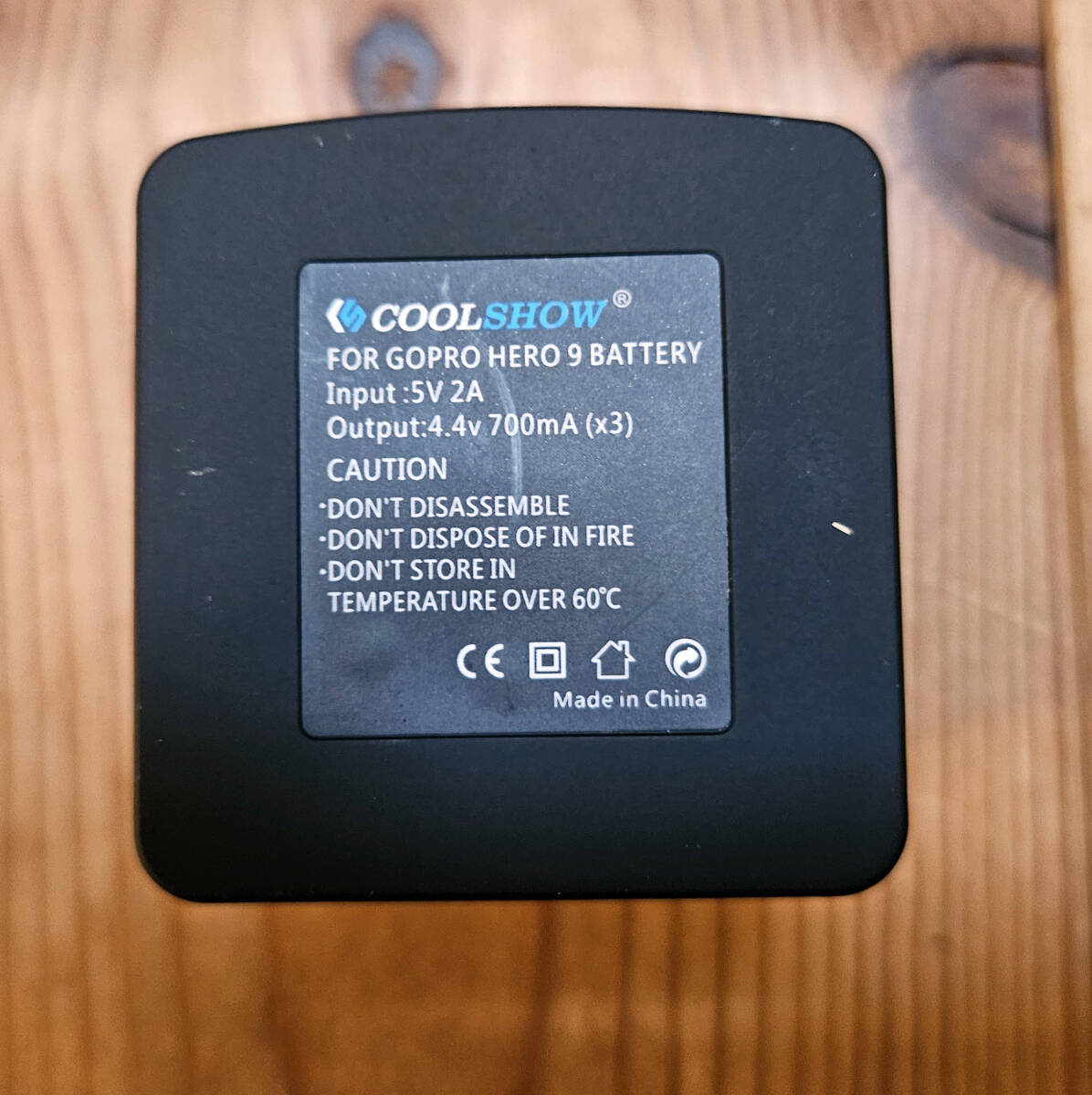  COOLSHOW GoPro Hero 10・9 Blackバッテリー交換2個1800mAh および収納ボックストリプルの画像3