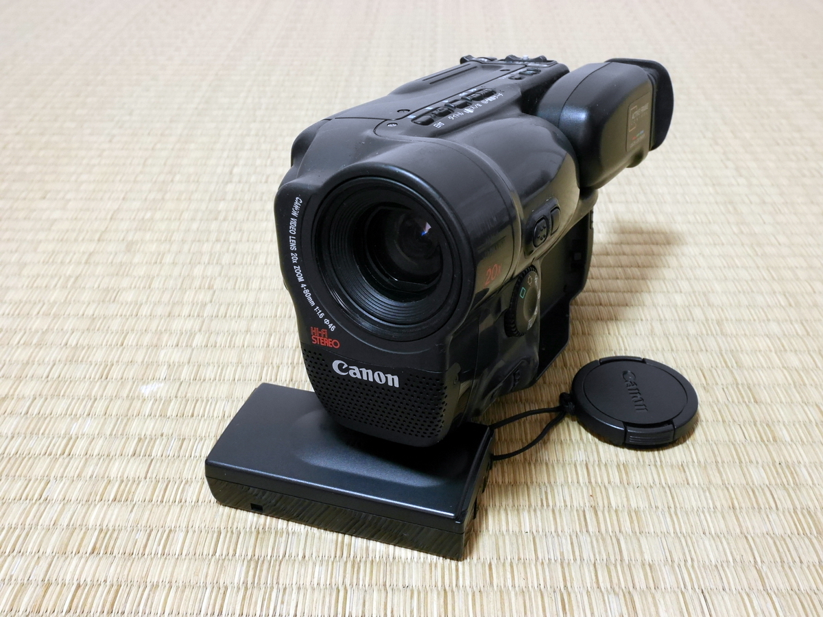 【正常動作品】Canon キャノン MOVIE BOY J10 8mm ビデオカメラ 8mmテープのダビングにの画像4