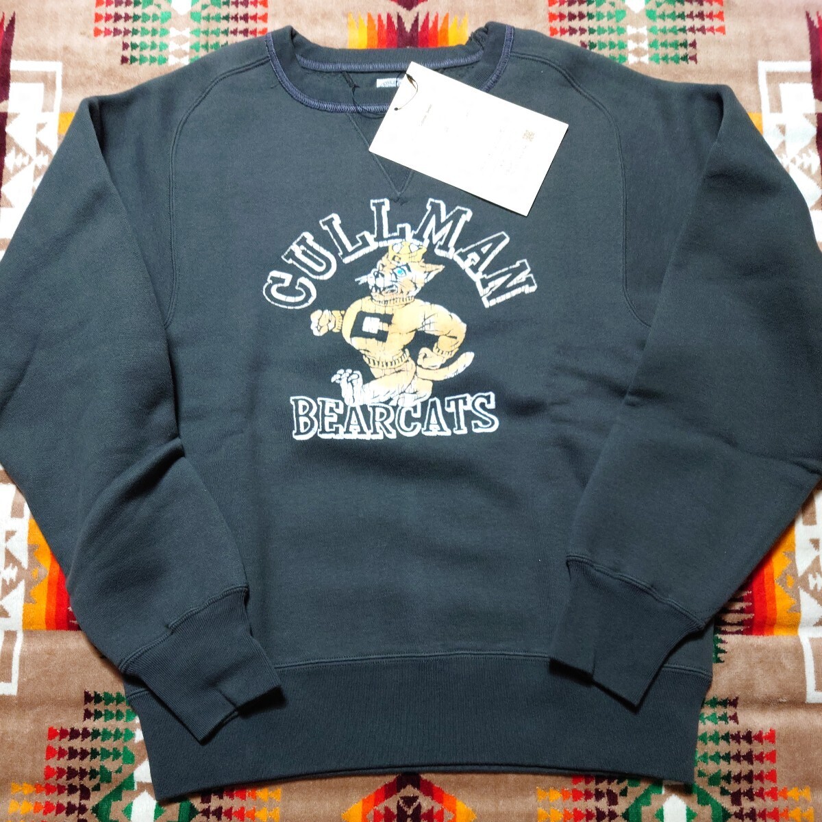 JELADO ジェラード スウェット Cullman Sweat サイズ38 スモークブラック 定価￥27,500 正規取扱店購入_画像1