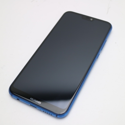 新品同様 Y!mobile HUAWEI P20 lite ブルー スマホ 本体 白ロム 中古 あすつく 土日祝発送OK