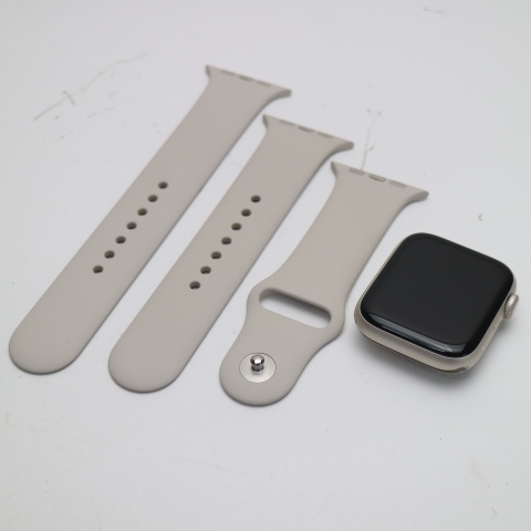 超美品 Apple Watch SE（第2世代） 44mm GPS+Cellular スターライト スマホ 中古あすつく 土日祝発送 即日発送_画像1