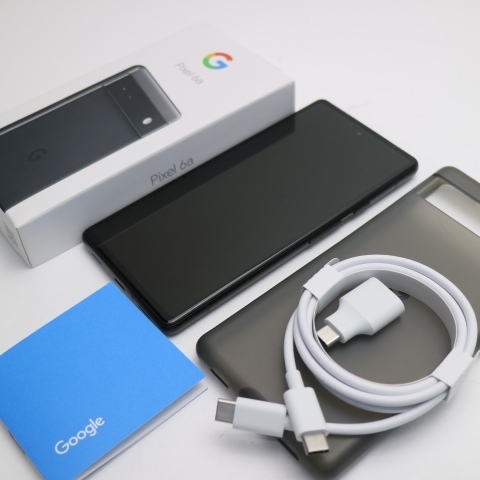 超美品 au Google Pixel 6a チャコール スマホ 白ロム 中古 あすつく 土日祝発送OK SIMロック解除済み