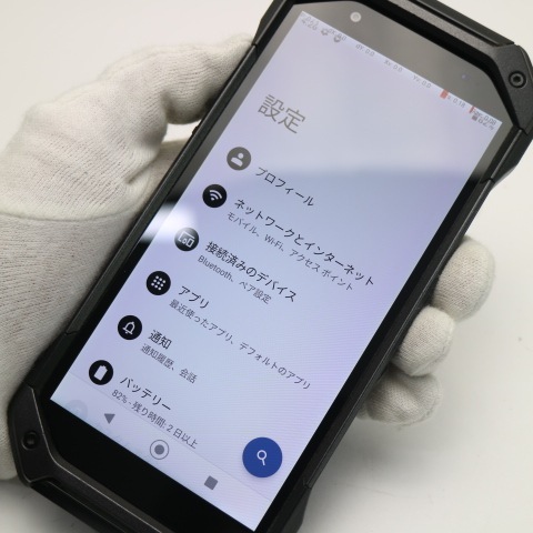 超美品 TORQUE 5G KYG01 ブラック 本体 即日発送 土日祝発送OK あすつく SIMロック解除済みの画像3