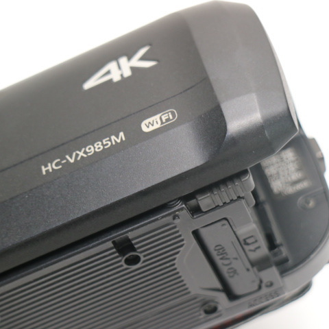 新品同様 HC-VX985M ブラック 即日発送 デジビデ Panasonic 本体 あすつく 土日祝発送OKの画像3