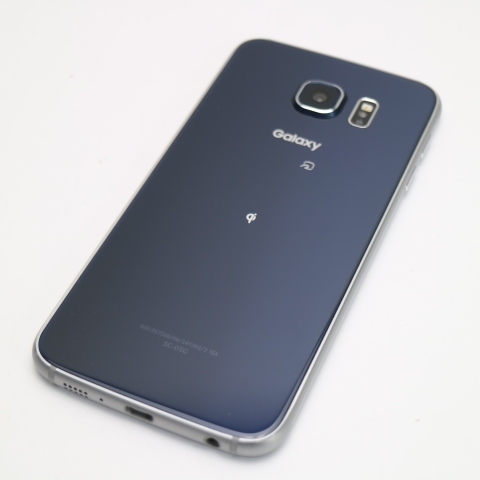 超美品 SC-05G Galaxy S6 サファイヤ 即日発送 スマホ SAMSUNG DoCoMo 本体 白ロム あすつく 土日祝発送OKの画像2