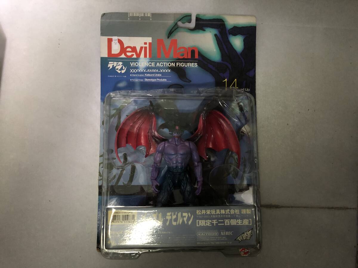 204 нераспечатанный Devilman Devilman reti фигурка 4 body комплект Kaiyodo ZEBEC KAIYODO суммировать много ликвидация 