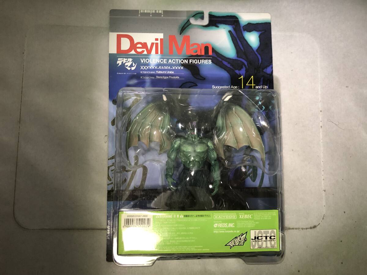 204 нераспечатанный Devilman Devilman reti фигурка 4 body комплект Kaiyodo ZEBEC KAIYODO суммировать много ликвидация 