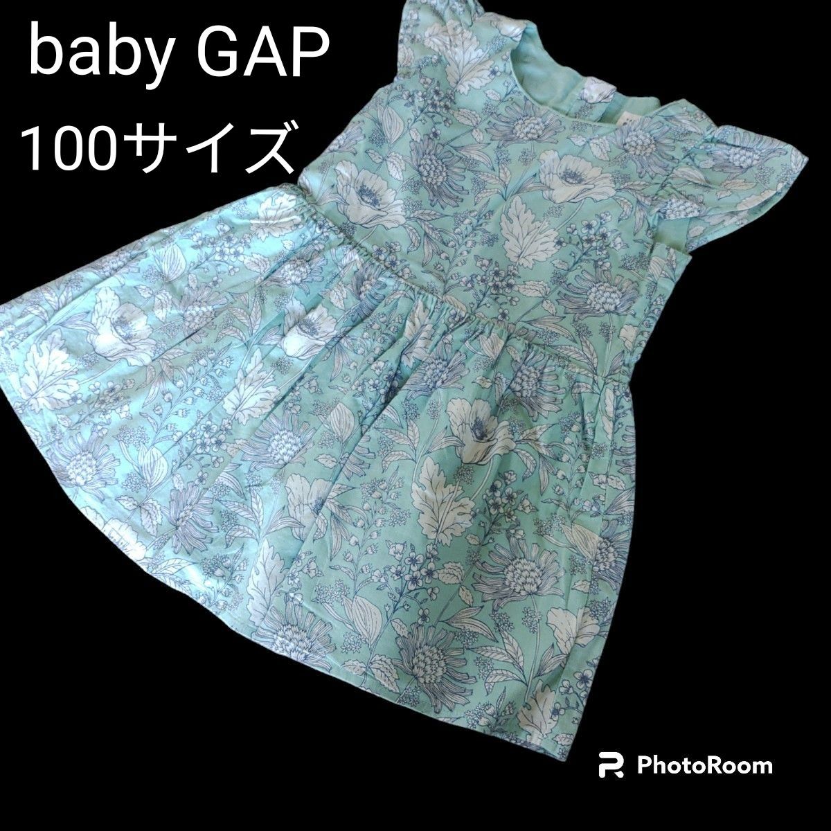 baby GAP  ワンピース　花柄　総柄　裏地付き　カジュアル　子供服　キッズ