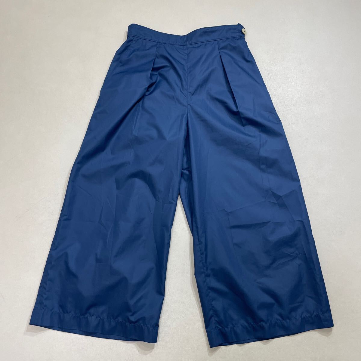 52 four tina in avenue 49AV wide pants tough ta size 38 waist rubber junko shimada Junko Shimada blue lady's 40415H