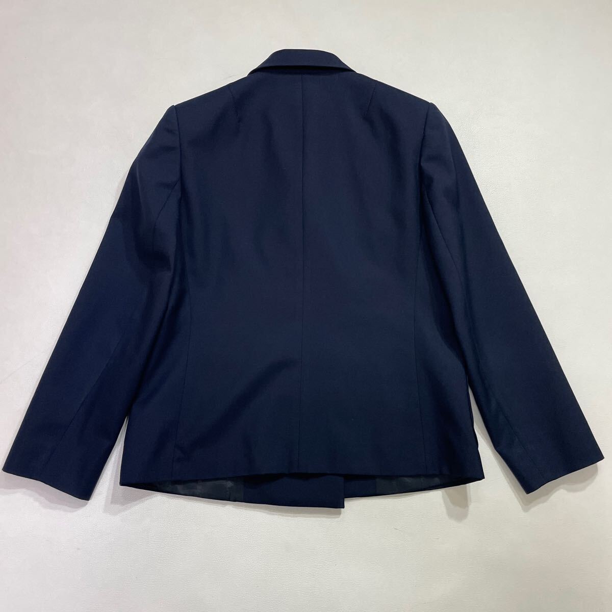 60 OLIVE des OLIVE School Olive des Olive navy blue blaser double jacket uniform made in Japan 160 woman student junior high school cleaning settled 40415S