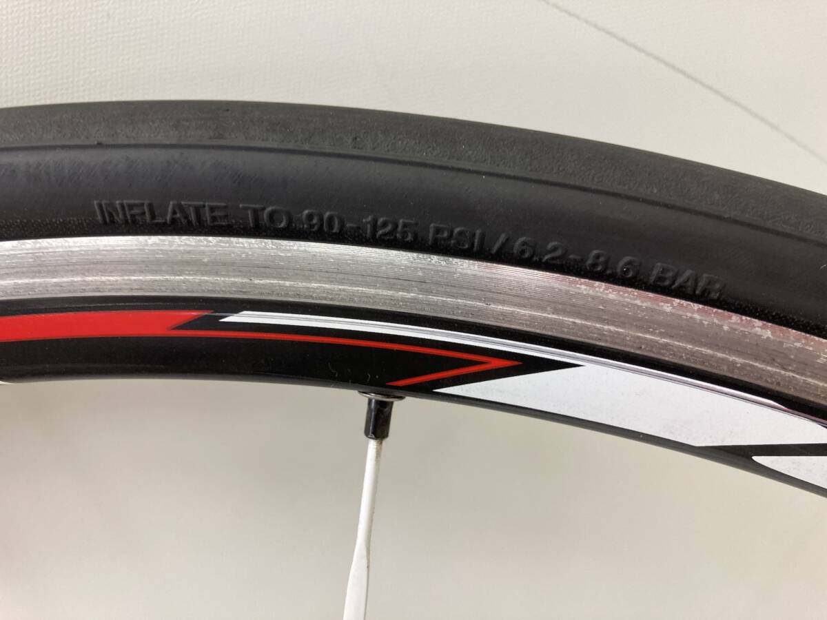 ★◆【USED】BONTRAGER ボントレガー 700×23 R3 PLUS SERIES6000 フロントスポーク279mm シマノケース付 160サイズの画像6