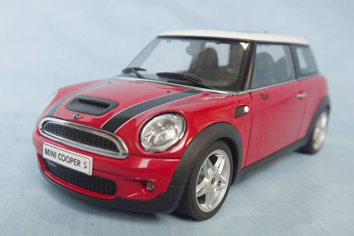 1/18 京商 ミニクーパーS MINI COOPER-S  訳アリ中古品箱なし の画像2