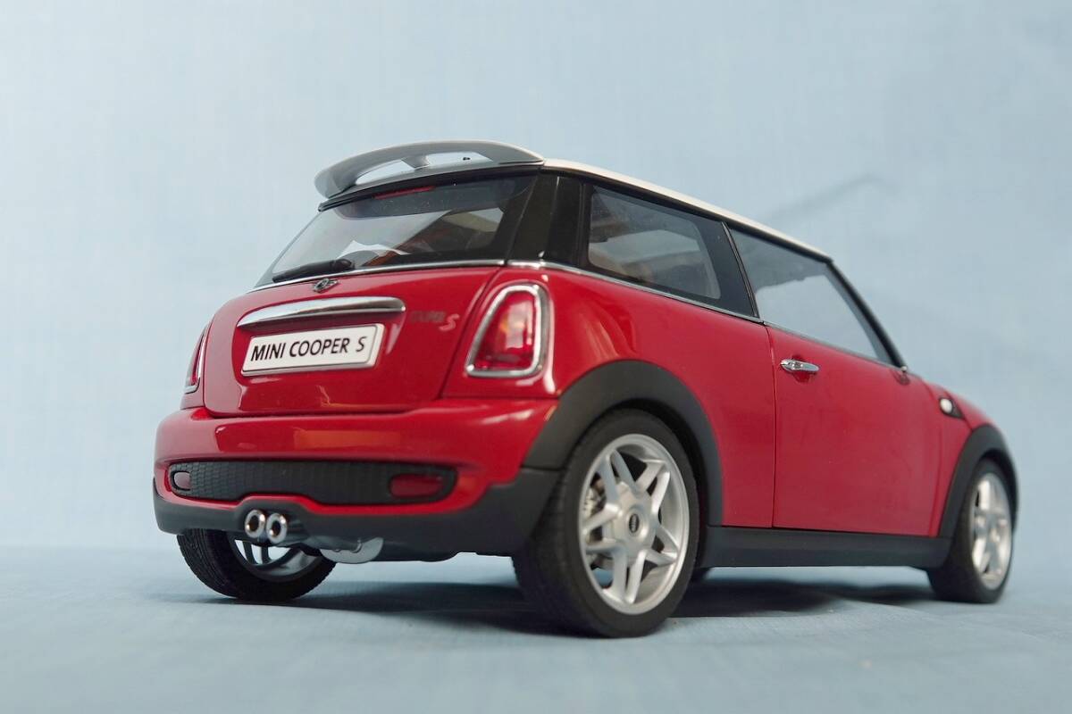 1/18 京商 ミニクーパーS MINI COOPER-S  訳アリ中古品箱なし の画像6