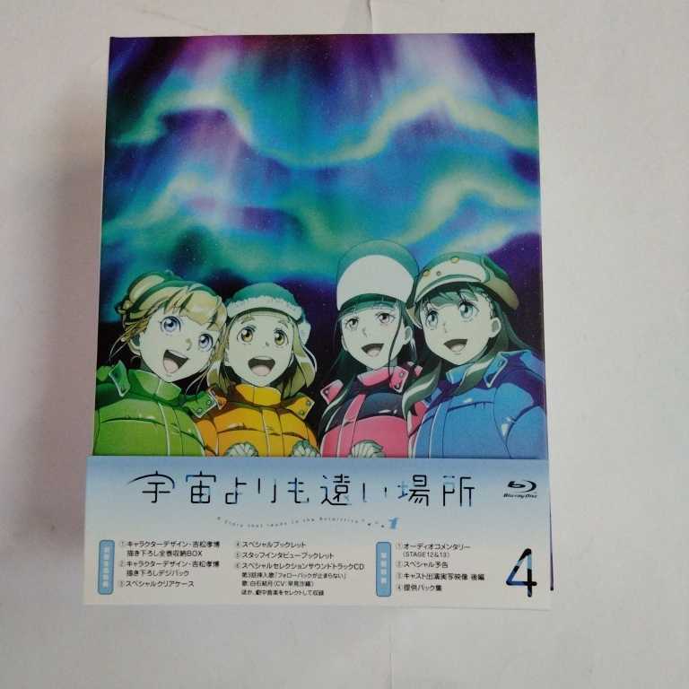 (Blu-ray Disc) 「宇宙よりも遠い場所 」1～4 [全4巻セット]  初回盤 サンプル盤 SAMPLEの画像2