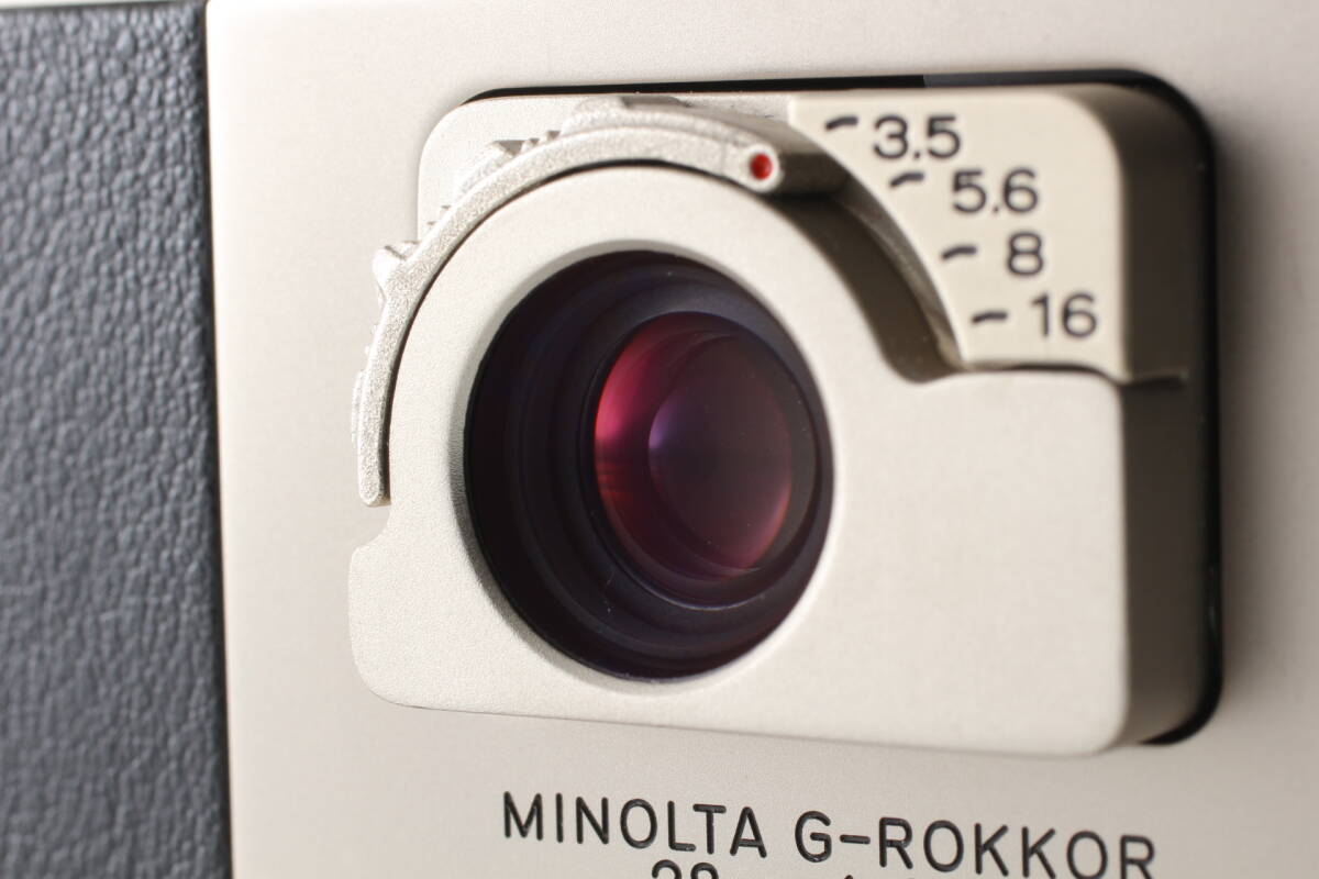 F2583 Minolta TC-1 compact 35mm Film Camera ミノルタ コンパクト カメラ 動作確認済の画像4