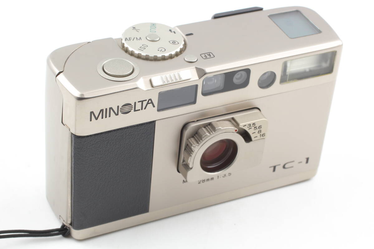 F2583 Minolta TC-1 compact 35mm Film Camera ミノルタ コンパクト カメラ 動作確認済の画像2