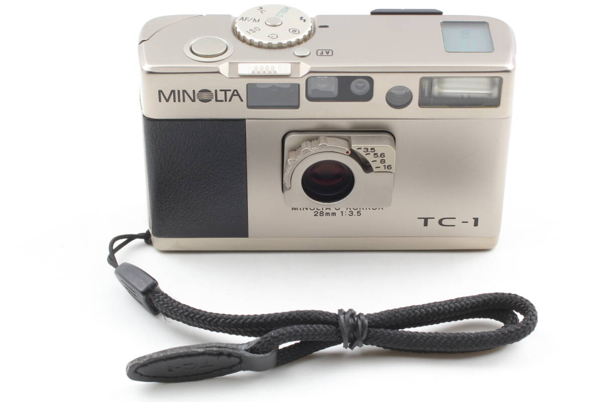 F2583 Minolta TC-1 compact 35mm Film Camera ミノルタ コンパクト カメラ 動作確認済の画像9