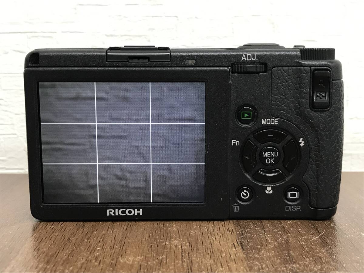 H1035 RICOH リコー GR DIGITAL II コンパクトデジタルカメラ リングキャップ欠品 動作確認済み