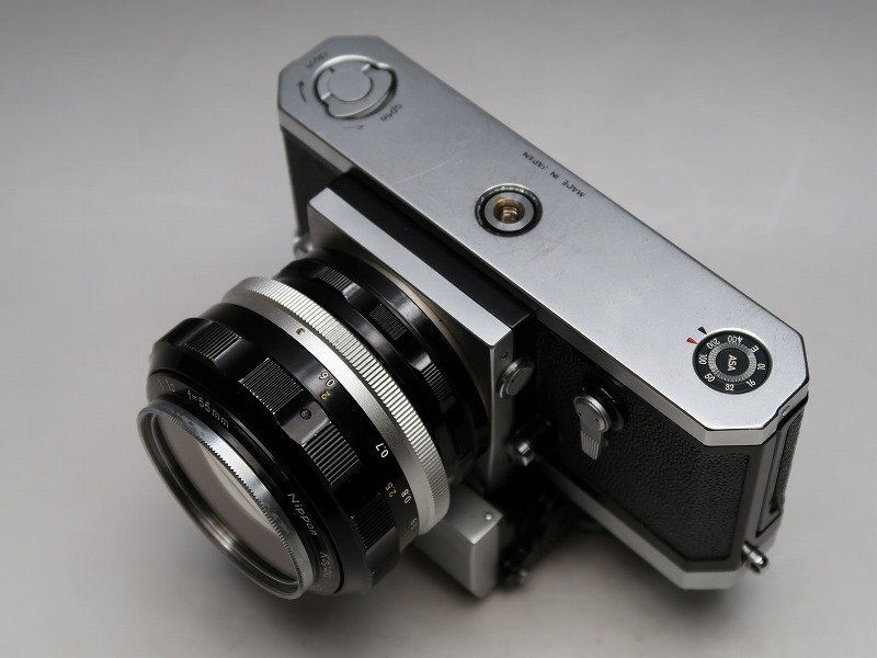 【青宝】040707ニコン NikonF フォトミックFTN+55ｍｍ F1.2レンズ 動作未確認 （2580199-1/136） の画像10