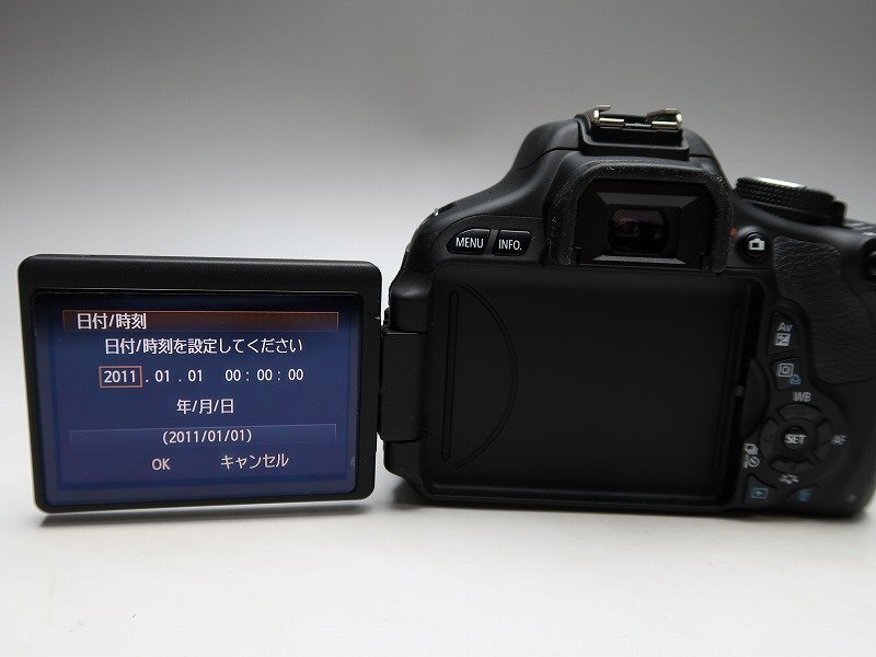 【青宝】040712キャノン　Canon　Eos　kiss　X5　タムロン　レンズ　18-200㎜　動作品　（2590825-4/211）_画像4