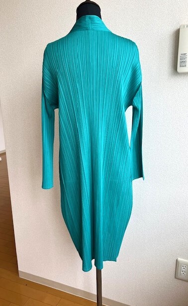 *PLEATS PLEASE* pleat pulley z green series color One-piece Issey Miyake [ size 3]