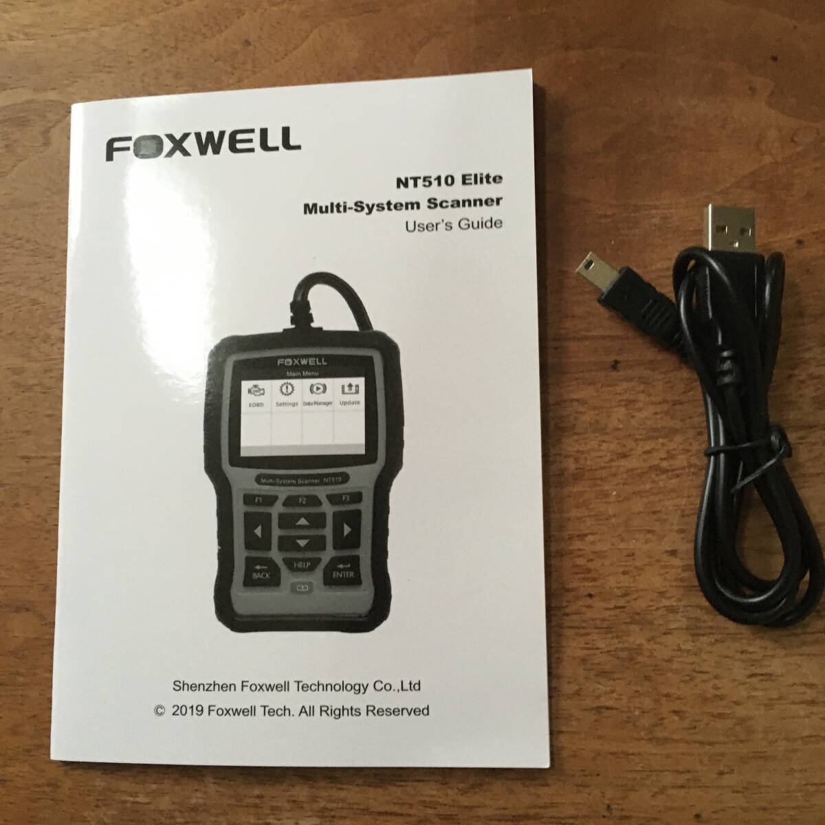 FOXWELL NT510 Elite ポルシェ OBD2 スキャナー 故障診断機 ポルシェ専用 その他車種対応可能 日本語対応 の画像8