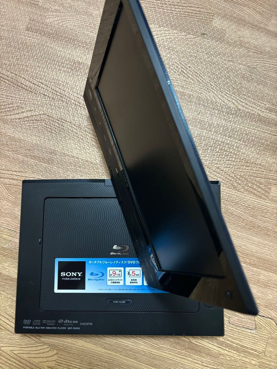 SONY BDP-SX910 ポータブルブルーレイ & DVDプレイヤー　美品 Blu-ray