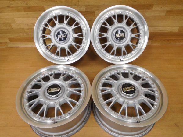 14-401◆希少!! キレイ★BBS RB010★16in7J+50 PCD100-5H★プリウス,CT200h,WISH,BRZ,インプレッサ◆OZラリー_画像1